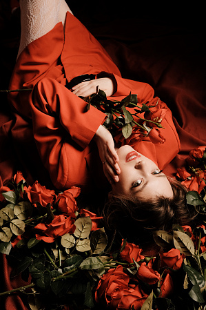 Фотосессия с розами